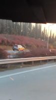 BURSA-İSTANBUL KARA YOLUNDA OTOMOBİLİYLE TERS ŞERİDE GİREN SÜRÜCÜ, UZUN SÜRE