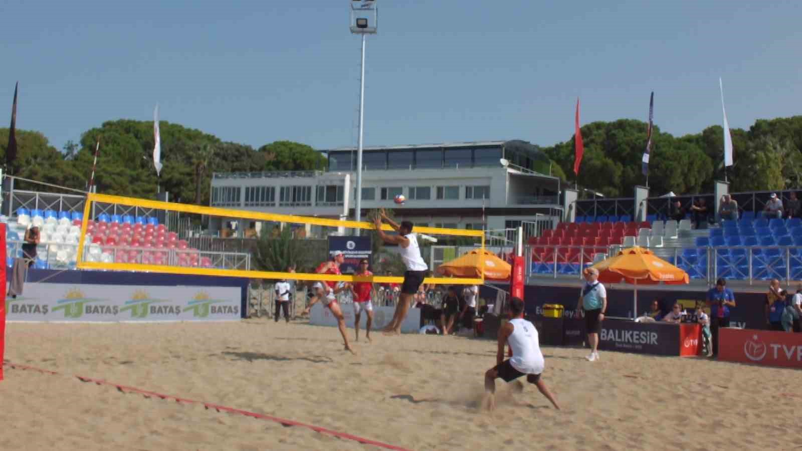 BURHANİYE İLÇESİ, AVRUPA VOLEYBOL KONFEDERASYONU’NUN (CEV) BU YIL İLK KEZ