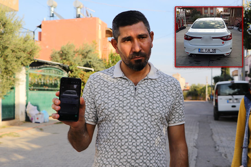 Önce yedek anahtarı sonra otomobili çaldılar Adana’da bir ailenin evine giren hırsızlar, önce yedek anahtarı 15