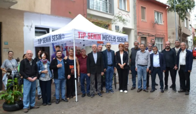 TİP Bandırma’da bayrak Şenel’de
