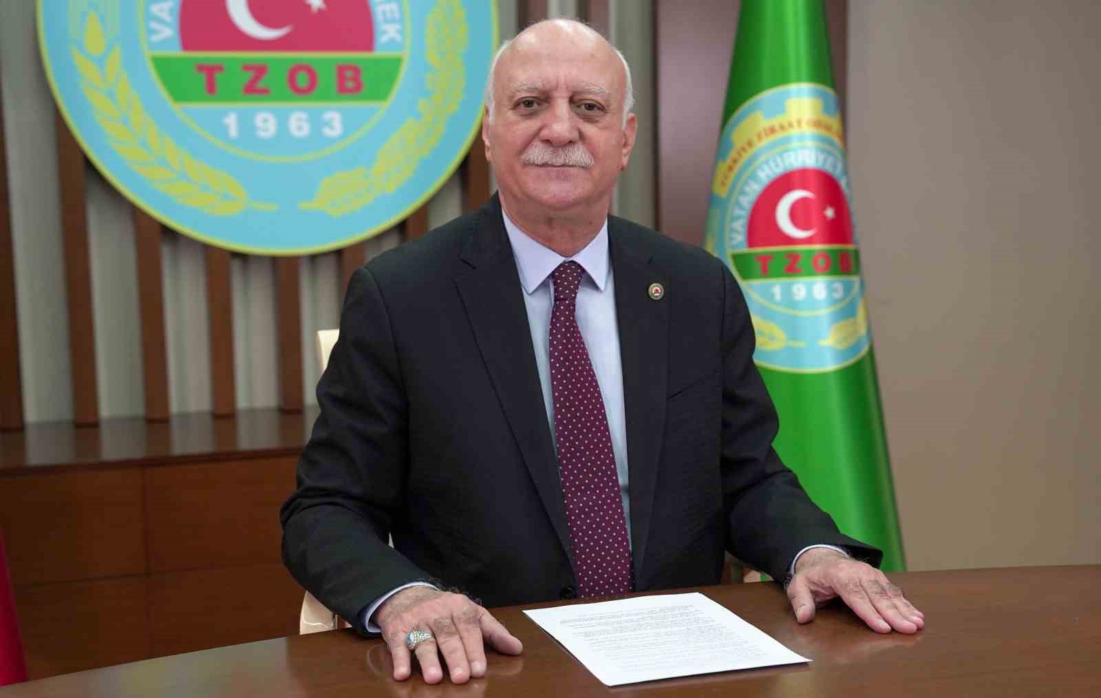 TÜRKİYE ZİRAAT ODALARI BİRLİĞİ (TZOB) GENEL BAŞKANI ŞEMSİ BAYRAKTAR, 7