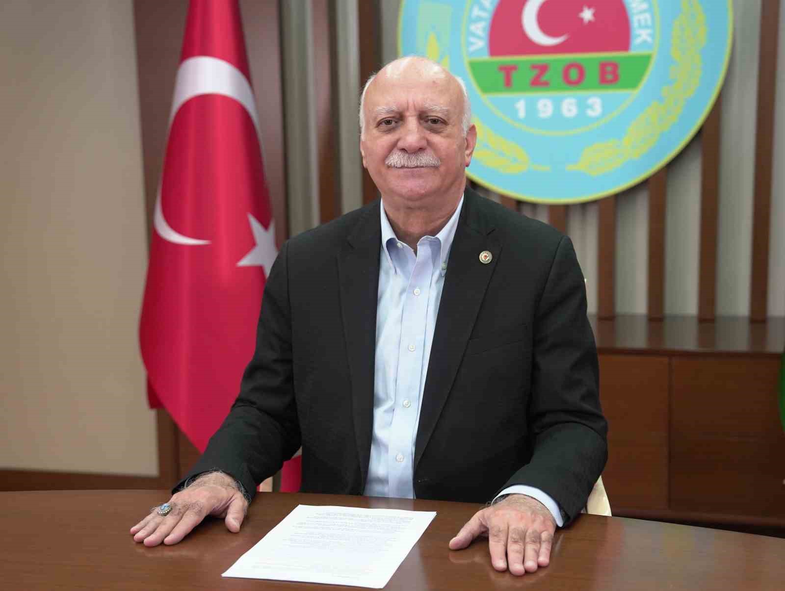 TZOB Genel Başkanı Bayraktar: “Zararın boyutları üreticilerimizi mağdur ediyor” TÜRKİYE ZİRAAT ODALARI BİRLİĞİ (TZOB) GENEL BAŞKANI ŞEMSİ BAYRAKTAR, “KAHVERENGİ