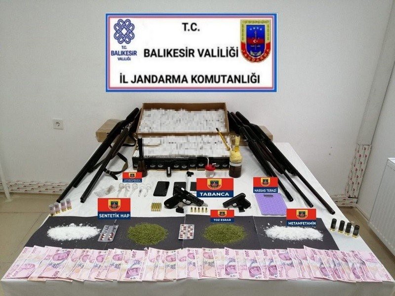 Balıkesir’de jandarma ekipleri, il