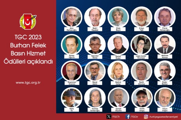 Türkiye Gazeteciler Cemiyeti’nin(TGC) Burhan