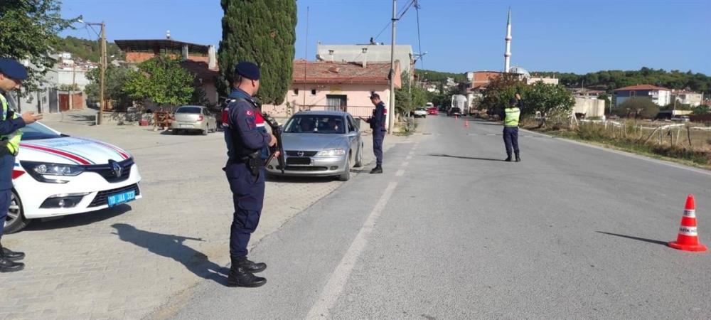 Balıkesir’de İl Jandarma Komutanlığına bağlı 75 ekip ve 258 personelin