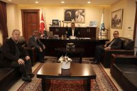 DİSK Emekli Sen temsilcileri, Bandırma Belediye Başkanı Av. Tolga Tosun’u