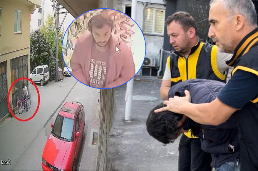Bursa’da 9 yaşındaki çocuğun yüzüne biber gazı sıkan saldırganı gözleri