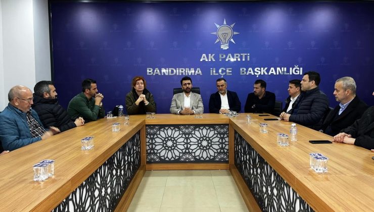 AK Parti Bandırma seçime hazırlanıyor