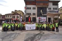 Sındırgı farklı bir etkinliğe sahne oldu. İlçede öğrenciler ve protokol
