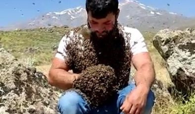 “Arı adam” olarak tanınan üreticinin bin kovan arısı selde telef oldu