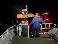 Ayvalık’ta, yasa dışı yollarla Yunanistan’ın Midilli Adası’na gitmek isteyen 29