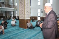 Balıkesir İl Müftüsü Celal Sürgeç, Manyaslı din görevlileri ile bir