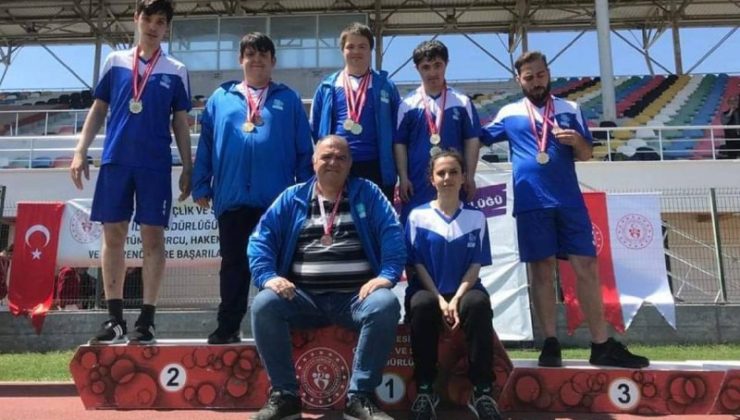 Bandırmalı özel sporcular Türkiye Şampiyonası’nda boy gösterecek