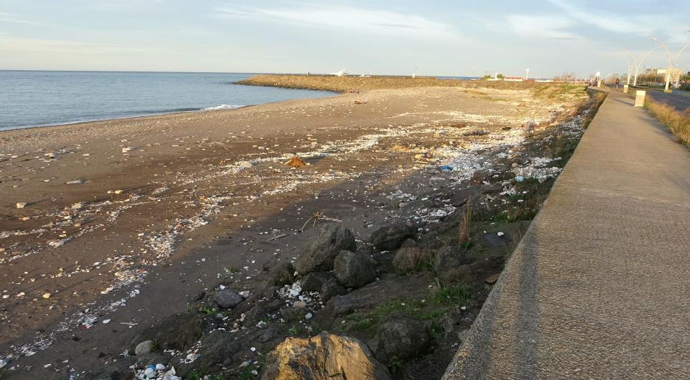 Karadeniz’de birkaç gündür etkili olan kötü hava koşulları özellikle sahil