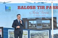 Gün geçtikçe büyüyen ve gelişen BALOSB’nin; 55 araçlık TIR otoparkının
