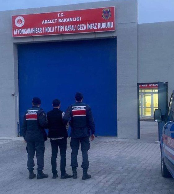 Eskişehir Açık Cezaevinden firar eden bir şahıs Afyonkarahisar’da jandarma ekipleri