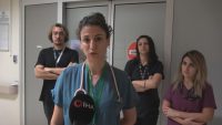 Kastamonu’da çöp konteynerinin yanında çöp poşetine sarılmış vaziyette bulunan yeni doğmuş erkek bebek,