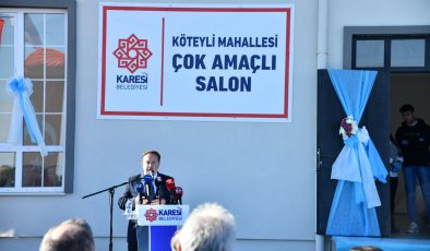 KÖTEYLİ KÖY KONAĞI AÇILDI