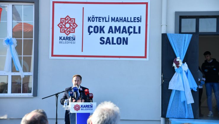KÖTEYLİ KÖY KONAĞI AÇILDI
