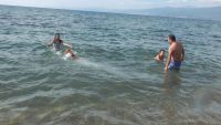 Okulların bir haftalık tatilinde Edremit Körfezinde hareketlilik yaşanırken, yöreye gelen