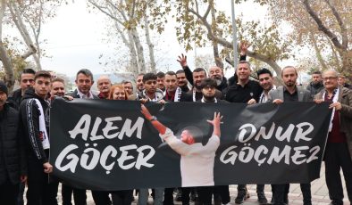 Bandırmalı Beşiktaşlılardan Göçmez’e destek