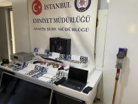  İstanbul’da çalıntı araçlara sahte plaka takıp hırsızlık yapan 10 şüpheliden
