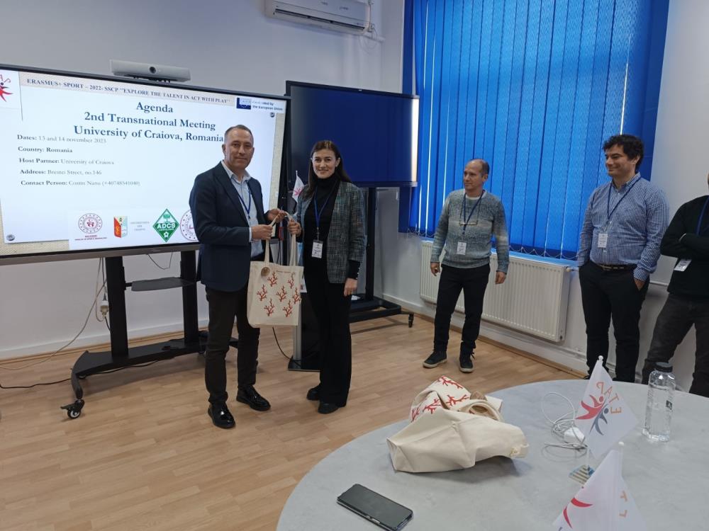 “Oyunla Harekete Geç, Yeteneğini Keşfet” adlı projenin teknik toplantısı Romanya