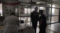 Düzce Sağlık Müdürlüğü ekipleri Atatürk Devlet Hastanesinde stant açarak akciğer