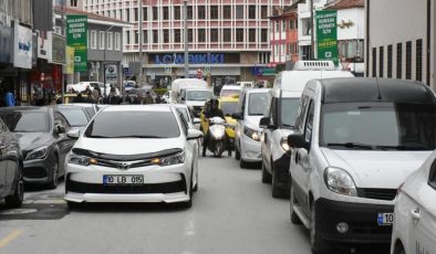 Balıkesir’de Ekim ayında araç sayısı 579 bin oldu