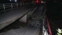 Çanakkale-Balıkesir eski kara yolunda bulunan köprü çöktü