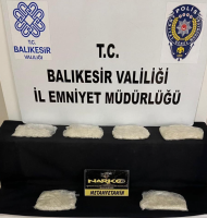 Balıkesir’de narkotik ve istihbarat polisi şehir dışından gelen bir araçta