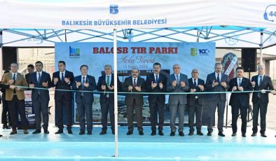 BALOSB’ye TIR otoparkı ve sosyal tesis