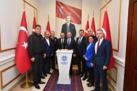 Çeşitli temaslarda bulunmak üzere Balıkesir’e gelen İçişleri Bakan Yardımcısı Bülent
