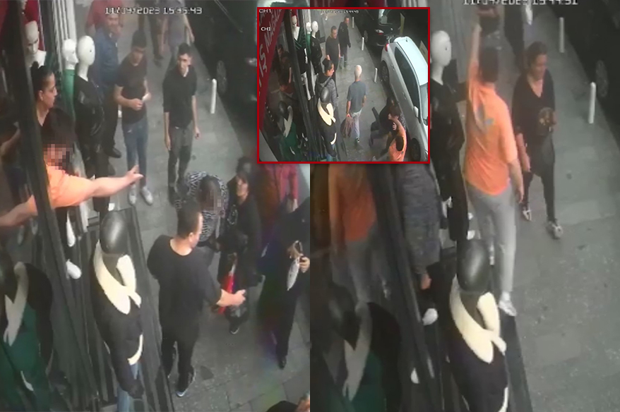Kağıthane’de bir şahıs park halindeki yaklaşık 20 araca yumruklayarak zarar