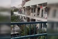 İsrail ordusunun Filistinli sivillerin sığındığı Cibaliye Mülteci Kampı’ndaki Birleşmiş Milletler’e