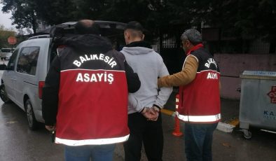 20 yıl hapis cezası olan zanlı kız arkadaşının evinde yakalandı
