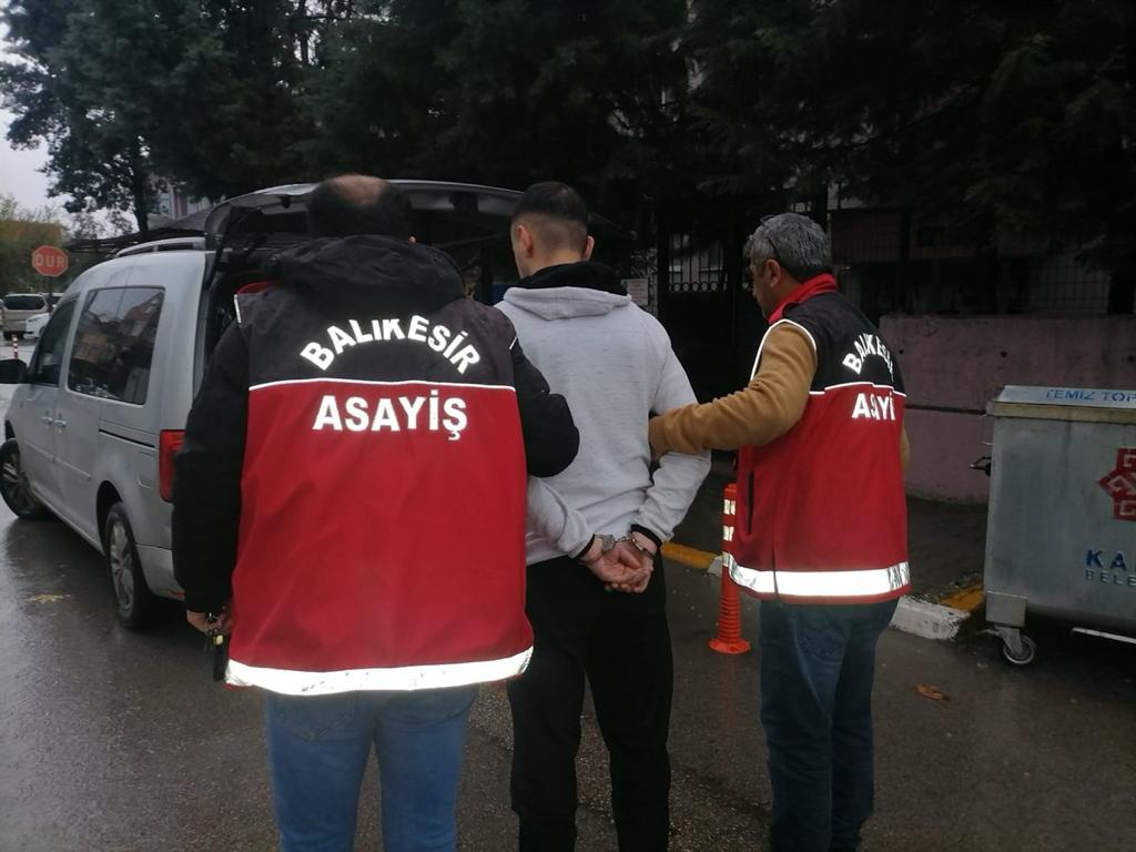 Balıkesir’in Altıeylül ilçesinde polis