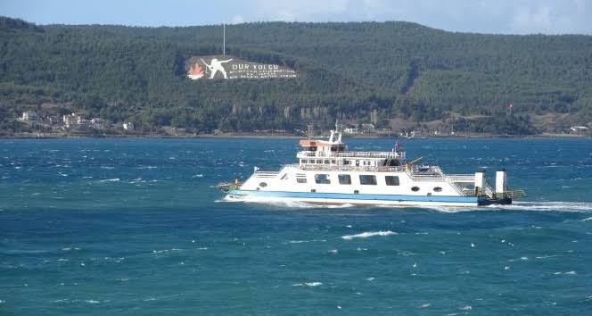 Güney Marmara’da  fırtına beklentisi nedeniyle Balıkesir’in adalarına yapılacak bazı feribot