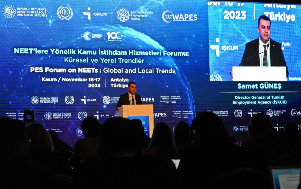 İŞKUR Genel Müdürü Samet Güneş, 2020 yılında yüzde 24,9 seviyesinde