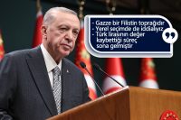 Cumhurbaşkanı Recep Tayyip Erdoğan, Cezayir ziyareti dönüşünde uçakta gazetecilerin sorularını