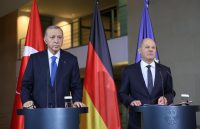 Cumhurbaşkanı Recep Tayyip Erdoğan, Almanya Başbakanı Olaf Scholz ile düzenlediği