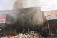 Konya’da sünger fabrikasında korkutan yangın