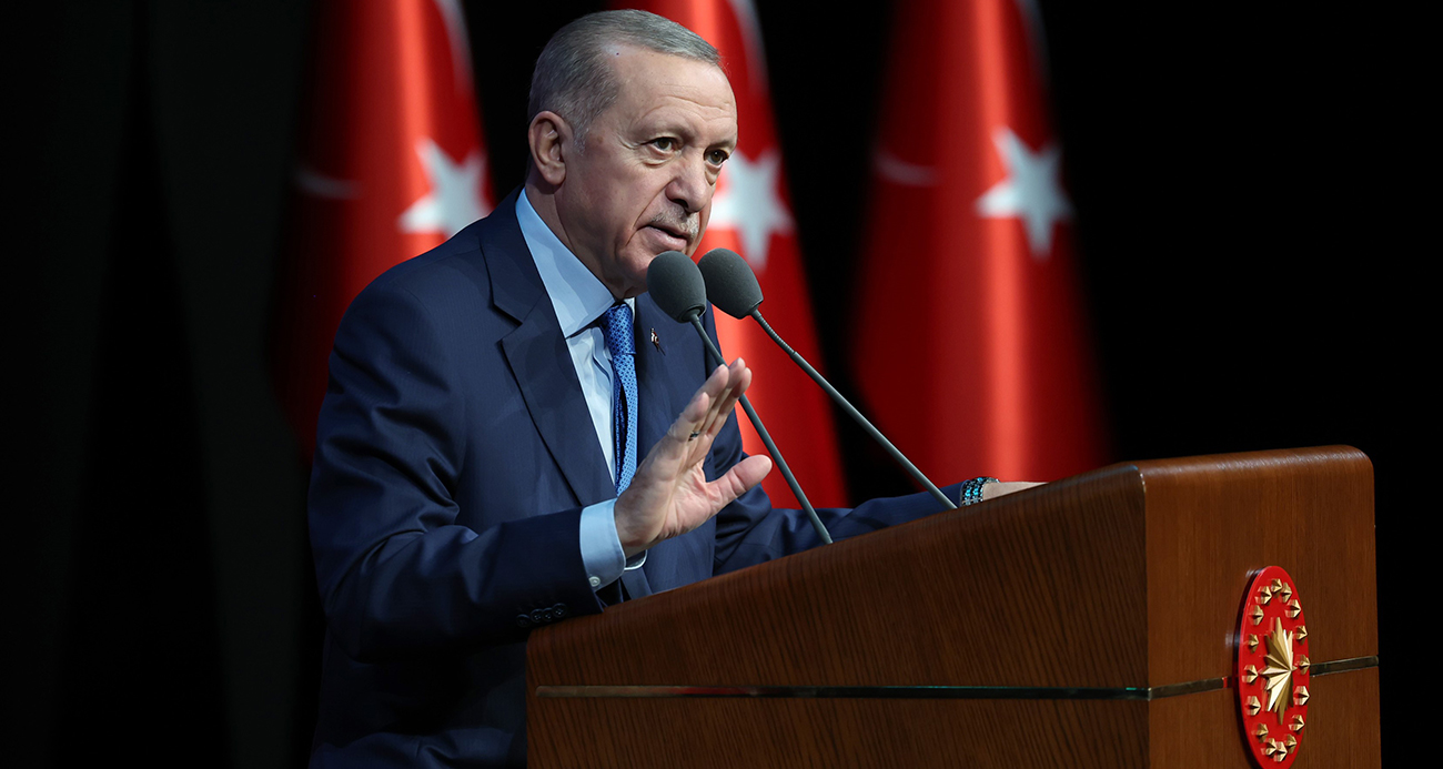 ‘Kapsayıcı, adil bir paylaşım mümkündür’ Cumhurbaşkanı Recep Tayyip Erdoğan, “Kimsenin hakkında hukukunda gözümüz olmadığı gibi,