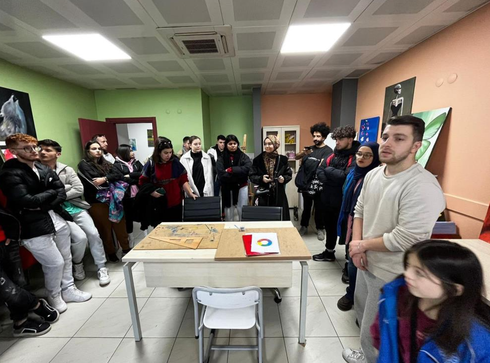 Erasmus Projesiyle 5 ayrı ülkeden Türkiye’ye gelen öğrenciler Düzce’de bir