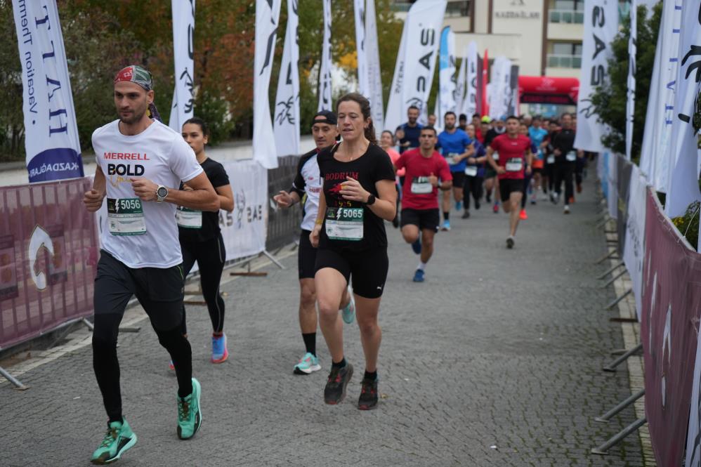 Edremit’te bu yıl 7’incisi düzenlenen “Kar Spor İda Ultra Maratonu”