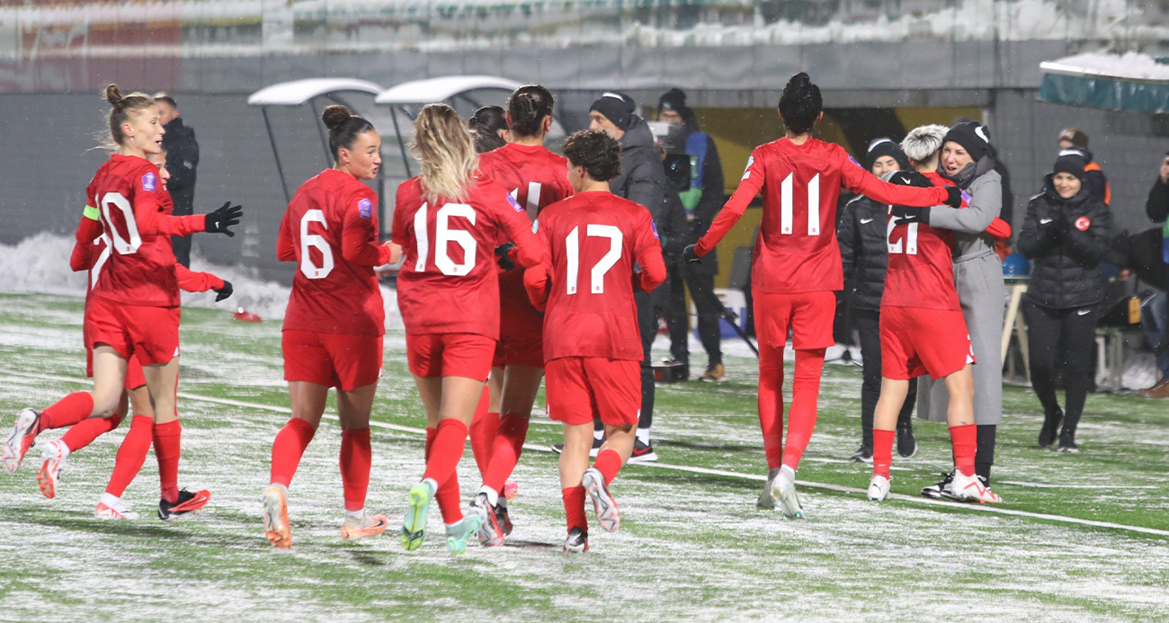UEFA Uluslar C Ligi’nde mücadele eden A Milli Kadın Futbol