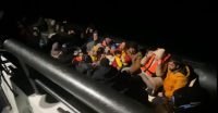 Ayvalık’ta, yasa dışı yollarla Yunanistan’ın Midilli Adası’na gitmek isteyen 39