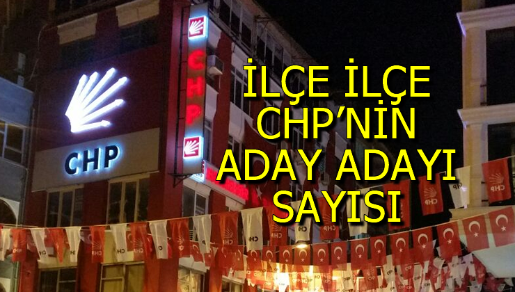 CHP’den Balıkesir’in ilçelerinde belediye başkanı olmak için başvuruda bulunan 70