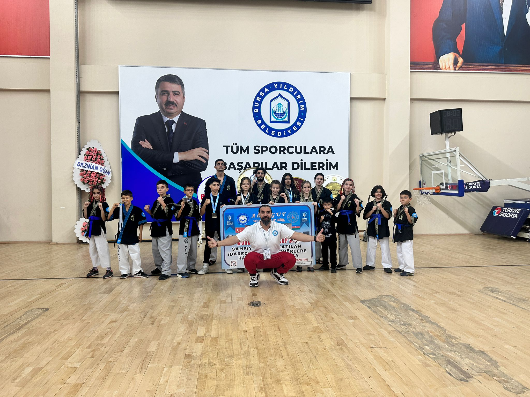 Dünya Alpagut Federasyonu tarafından düzenlenen 4. Alpagut Dünya Şampiyonası’nda Türkiye’yi