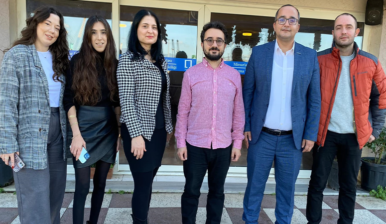 Bandırma Kent Konseyi Başkanı Serdar Polat, Mimarlar Odası Bandırma Temsilciliği’ni